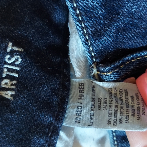 American Eagle Artist Jeans 10 Reg - Picture 2 of 3